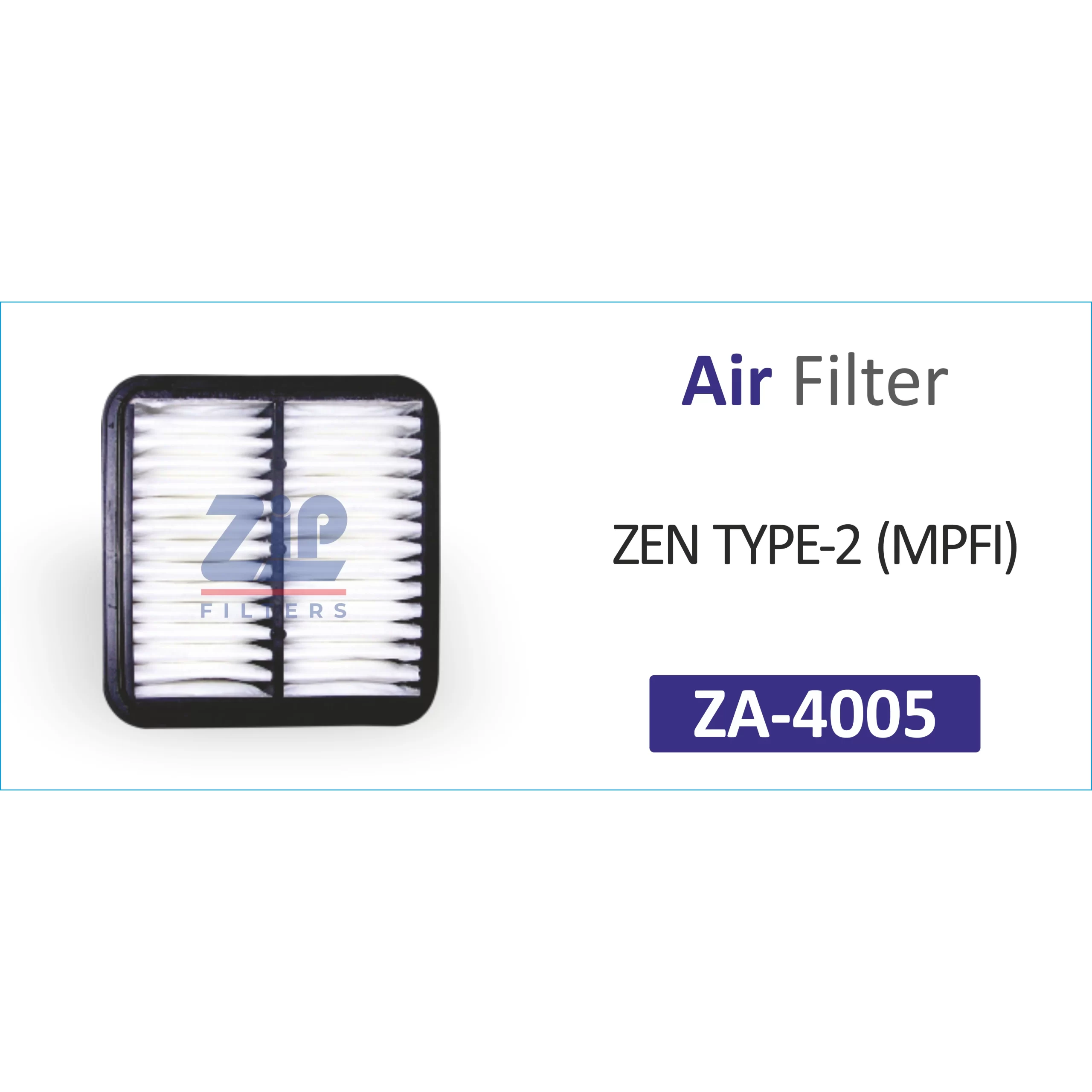 AIR FILTER T-II-MPFI (ZA-4005)