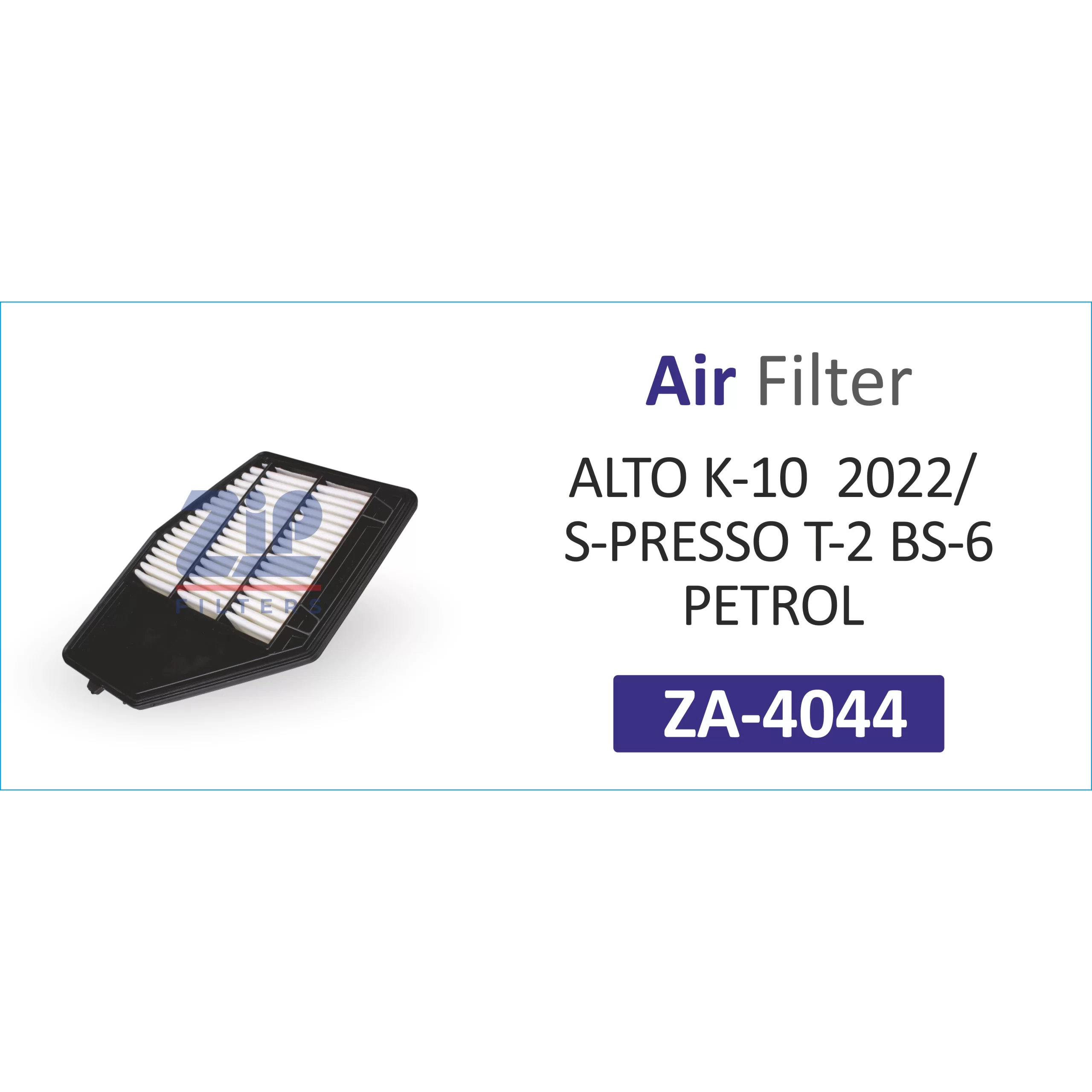 AIR FILTER S PRESSO NEW PETROL (ZA-4044)