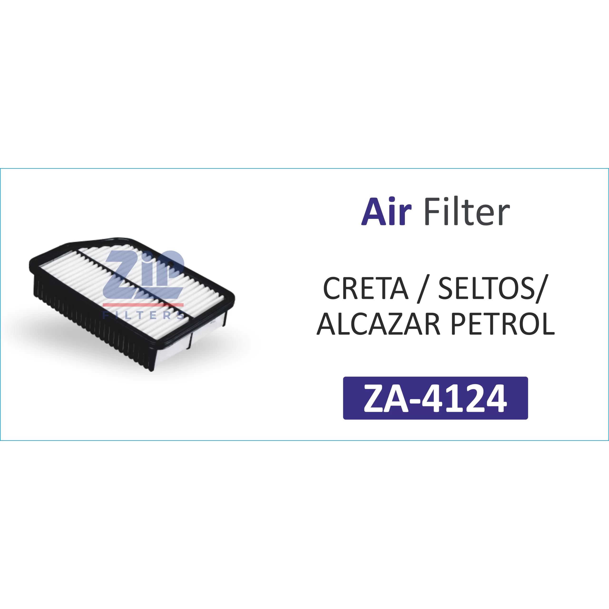 AIR FILTER PETROL SELTOS PETROL (ZA-4124)