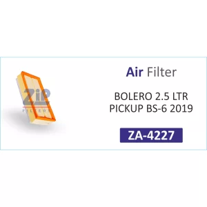 AIR FILTER BS-6 PICKUP 2.5LT LONG (ZA-4227)