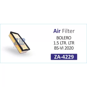 AIR FILTER BS6 1.5LT SHORT (ZA-4229)